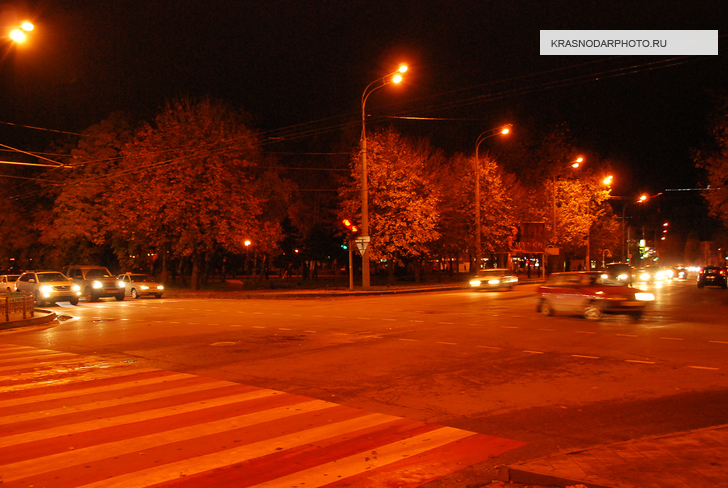 Перекресток улиц Красная и Гаврилова