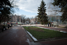 Сквер на улице Ставропольская