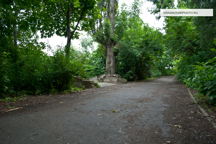 Парковая зона в районе стадиона "Кубань"