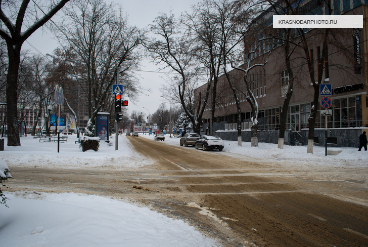 Пересечение улиц Красная и Калинина