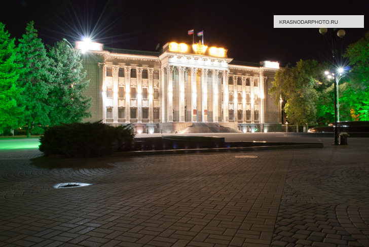 Здание законодательного собрания Краснодарского края