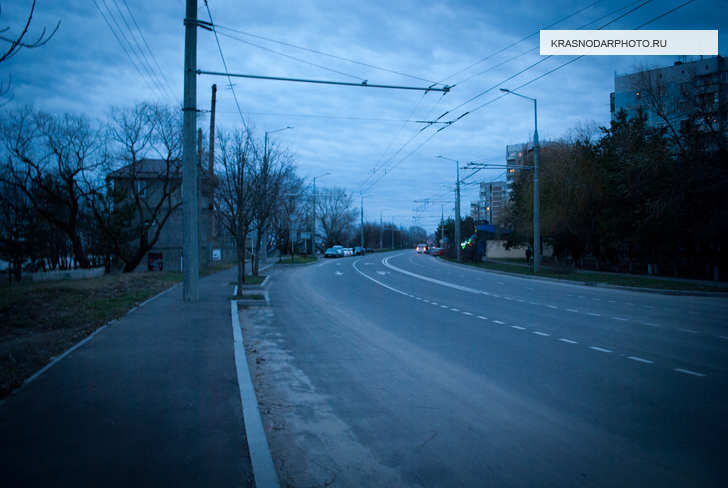 Улица 70 лет октября в Юбилейном микрорайоне