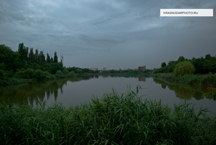 Покровские озера перед грозой